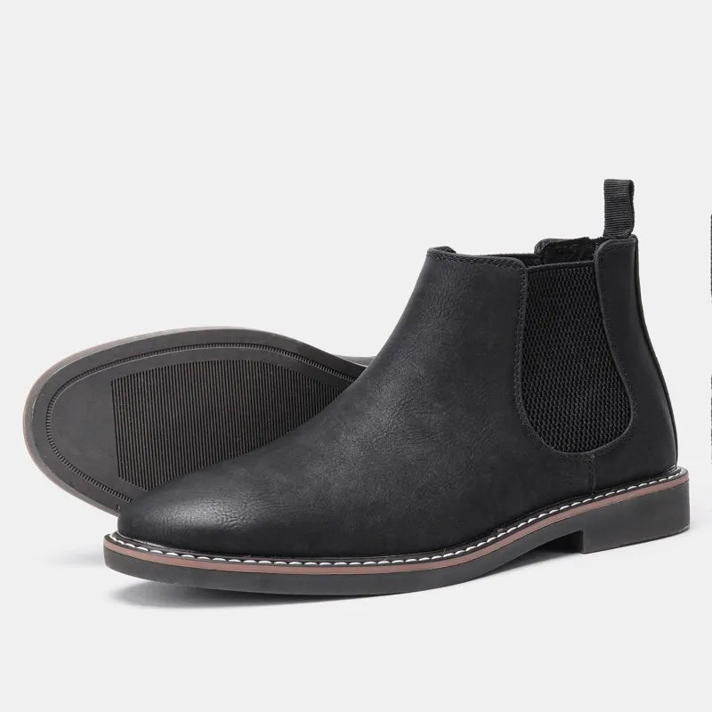 Men’s Chelsea Ankle Boots – Sleek Minimal Design