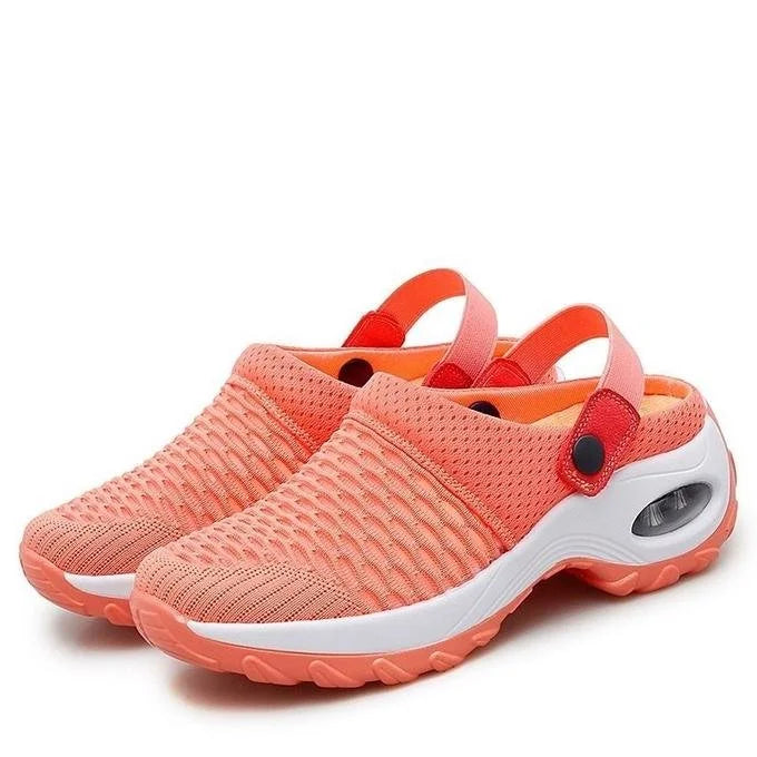 Women's Orthopedic Knit Mesh Slingback Air Cushion Sneakers
