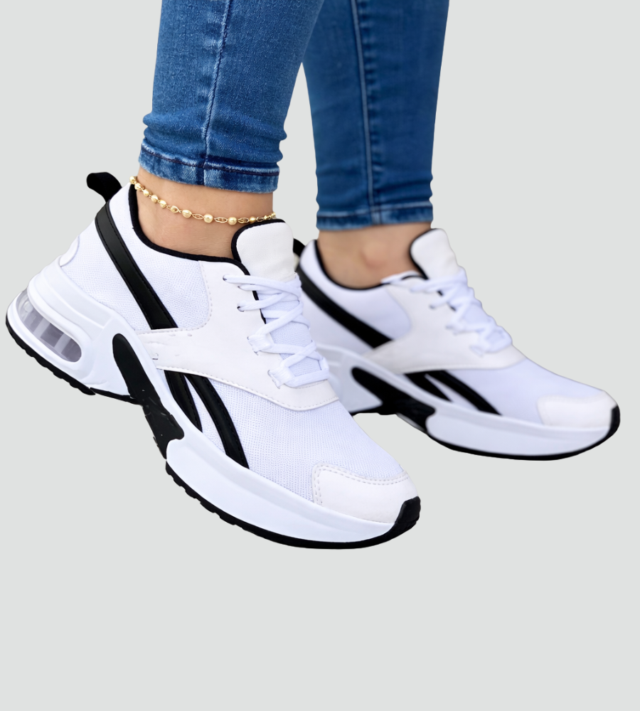 Women's Orthopedic Air Cushion Lace-Up Low-Top Sneakers
