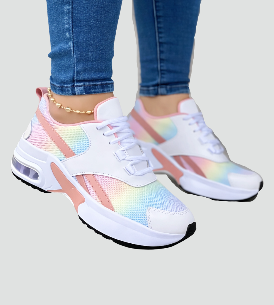Women's Orthopedic Air Cushion Lace-Up Low-Top Sneakers