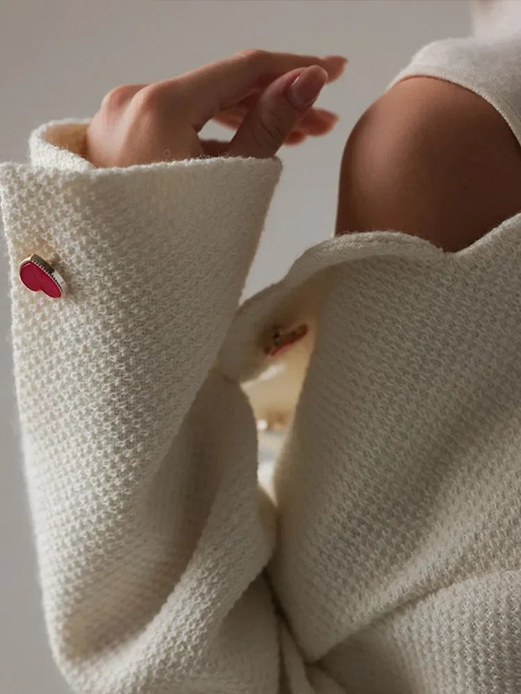 Women’s Scalloped Edge Jacket and Mini Skirt Two Piece Set with Button Front