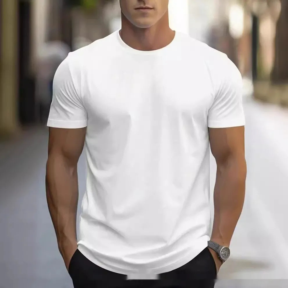 Men’s Classic Crew Neck T-Shirt – Tailored Everyday Essential